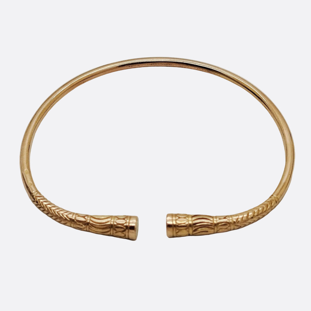 Bracelet Jonc en Or Jaune 18K - 19.53G