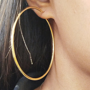 Créoles en Or Jaune 18K - 3.77G