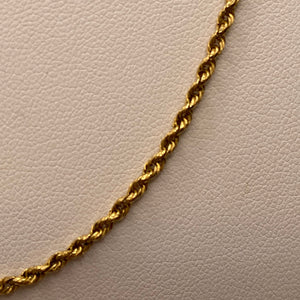 Collier Matinée en Or Jaune 18K - 3.20g