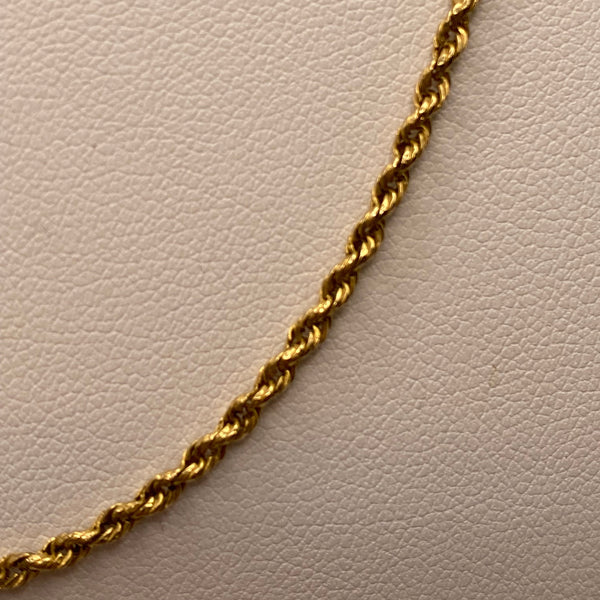 Collier Matinée en Or Jaune 18K - 3.20g