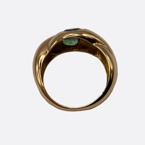 Bague jonc en or jaune 18k - 4.95 G