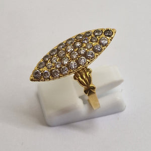 Bague en or jaune 18 carats Taille-60