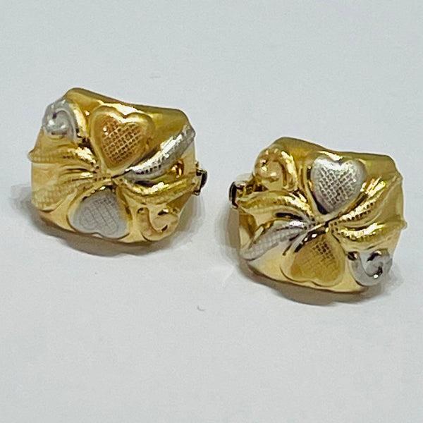 Boucles d'oreilles en Or jaune 18K -  2.60g