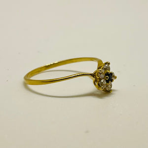 Bague Or Jaune 18K Taille-55.5