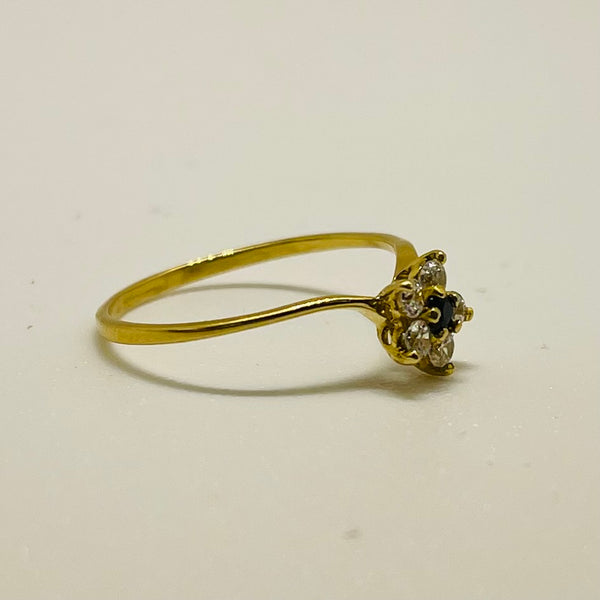 Bague Or Jaune 18K Taille-55.5