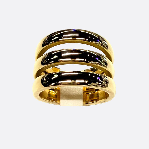 Bague en Or jaune 18K - Taille 53 - 19.48g