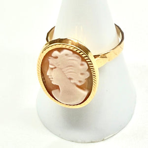 Bague en Or Jaune 18K - Taille 52 - 3.65g