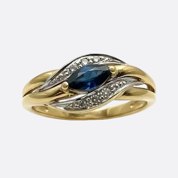 Bague en or jaune 18K - 1.55 G