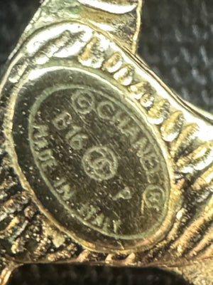 Collier Sautoir Chanel CC en dorure - 57.60 G