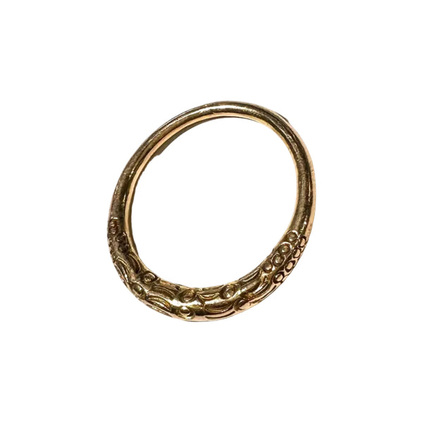 Superbe Bague Ancienne en Or Jaune 18K