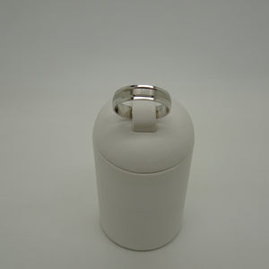 Bague Alliance en Or Blanc 18 K - Taille 56