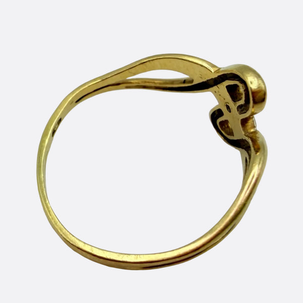 Bagues fantaisie en or jaune 18k -  2.3 G