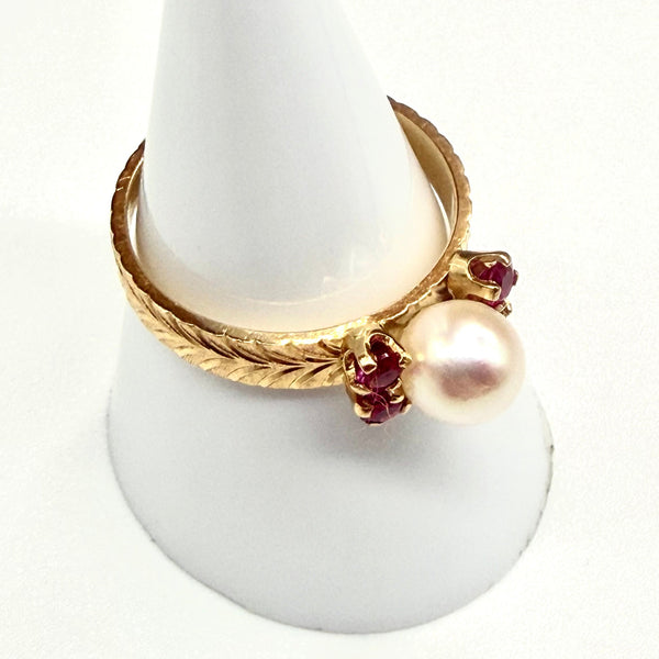 Bague en Or jaune 18K - Taille 51 - 2.68g