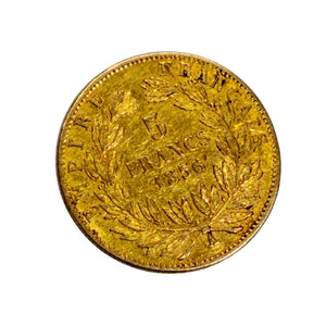 Pièce de 5 francs Napoléon III - 1.61G