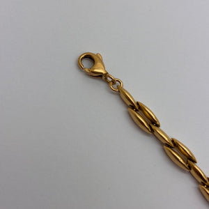 Bracelet Maillon en Or Jaune 18K 19 - 11.34 Grs