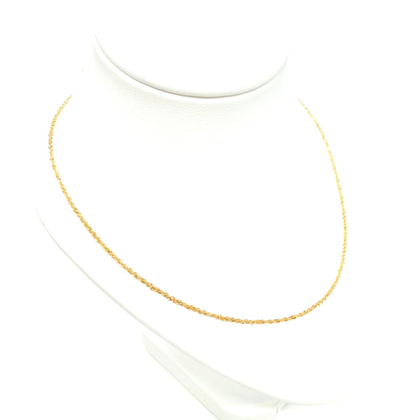 Collier Princesse en Or Jaune 18K - 1.46G