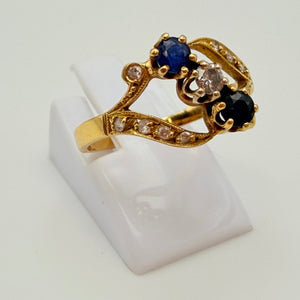 Bague en Or Jaune  18 K - 2.57 G