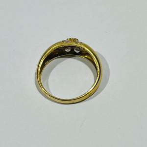 Bagues en Or jaune 18K - 3.06 Grs - Taille 53