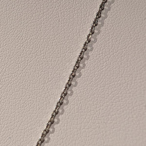 Collier Princesse en Or Blanc 18K 1.94 Grs