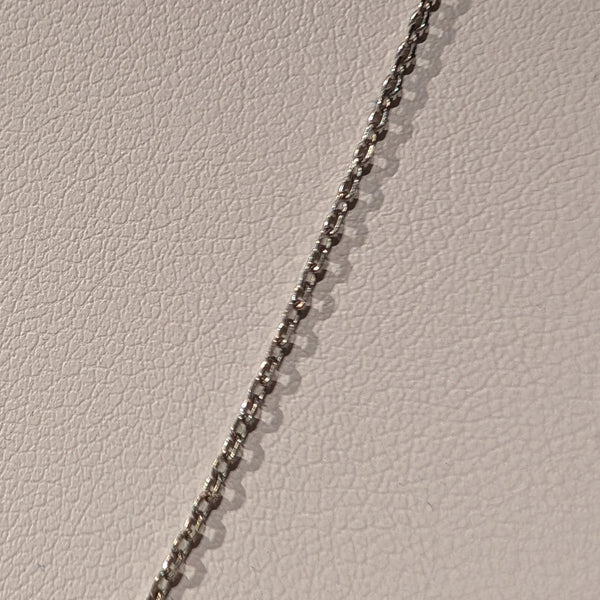 Collier Princesse en Or Blanc 18K 1.94 Grs
