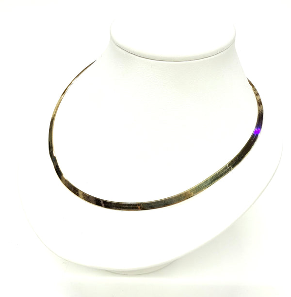 Collier Ras du Cou en Or Jaune 18k - 7.22 G
