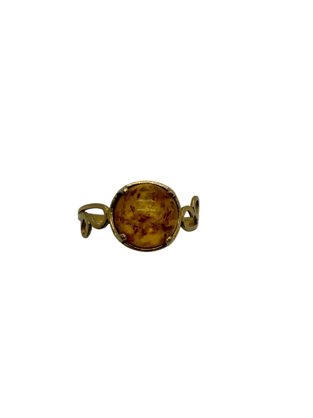 Bague en Or Jaune 18K - Taille 48 - 1.14 Grs