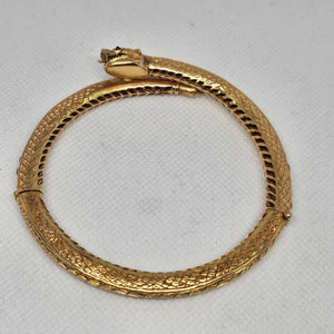 Bracelet Jonc Or Jaune 18K 28.53 Grs