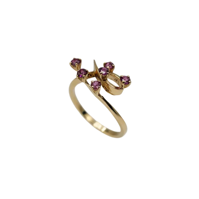 Bague ancienne en or jaune 18k - 2.97 G