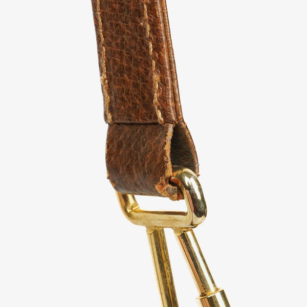 Sac porté épaule Gucci Hobo en toile GG supreme beige