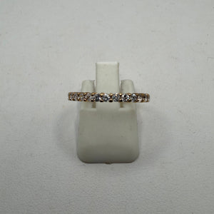 Bague Or Jaune Demi Tour 18 K - Taille 51 - 1.21 G