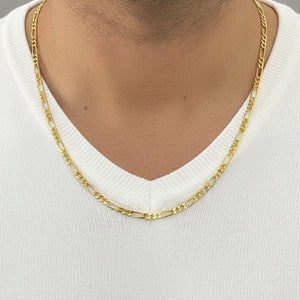 Collier Matinée Figaro Or Jaune 18 K