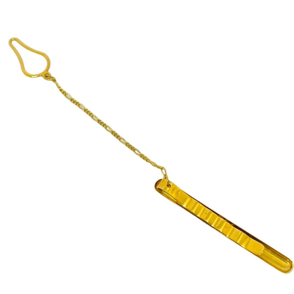 Pince à Cravate Or Jaune 18K