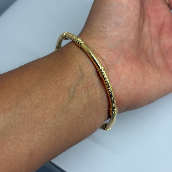 Bracelet Jonc en Or Jaune 18 Carats