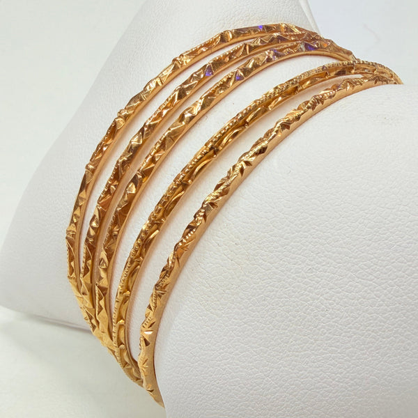 Bracelet Jonc en Or Jaune 18 Carats