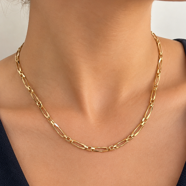 Collier Princesse Maille Cheval en Or Jaune 18 Carats