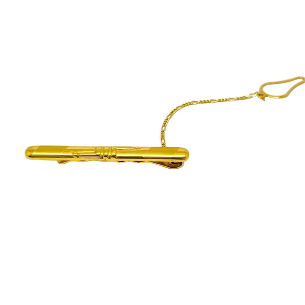 Pince à Cravate Or Jaune 18K