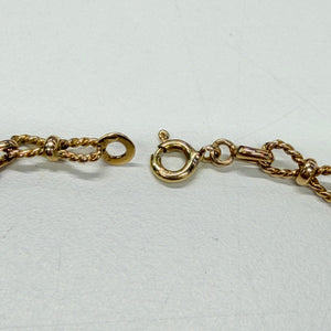 Collier Noeud Papillon en Or Jaune 18 K