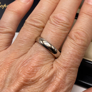 Bague Chopard 18K en Or Gris - Taille 61