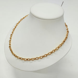 Collier Noeud Papillon en Or Jaune 18 K