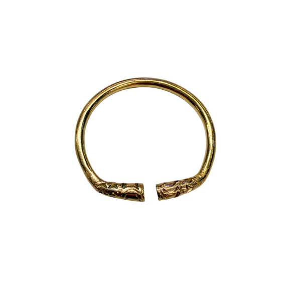 Bague Jonc en Or Jaune 18K Taille 56