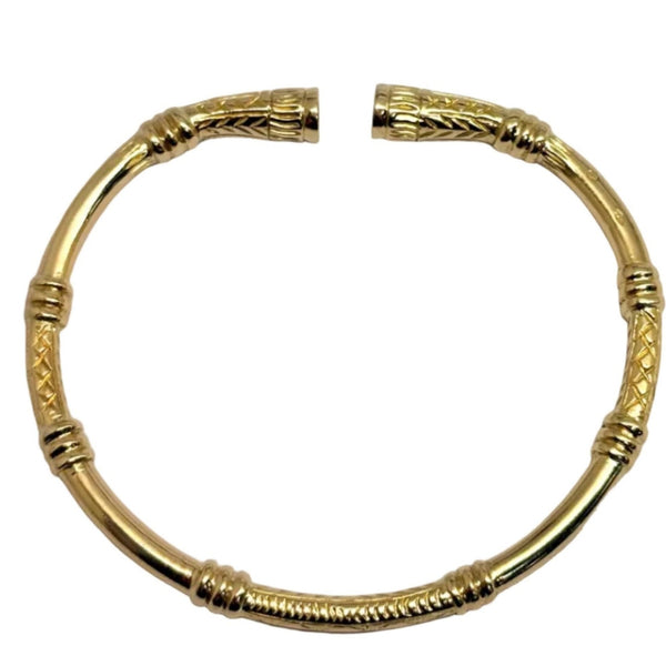 Bracelet Jonc en Or Jaune 18 Carats