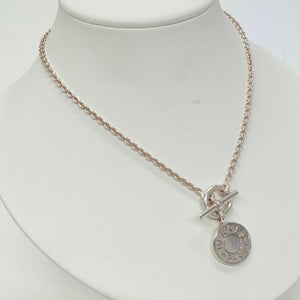 Collier en argent 925 Hermès Paris avec certificat d'authenticité