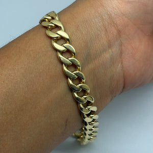 Bracelet Gourmette Or Jaune 18 Carats