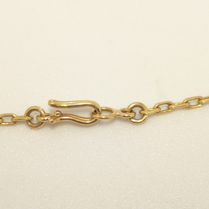 Collier Matinée Or Jaune 18k avec Saphir et Zirconium