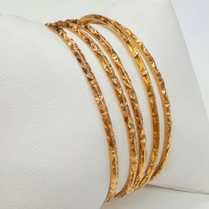 Bracelet Jonc en Or Jaune 18 Carats