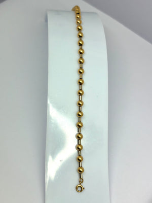 Bracelet Maille Marseillaise en Or Jaune 18 Carats