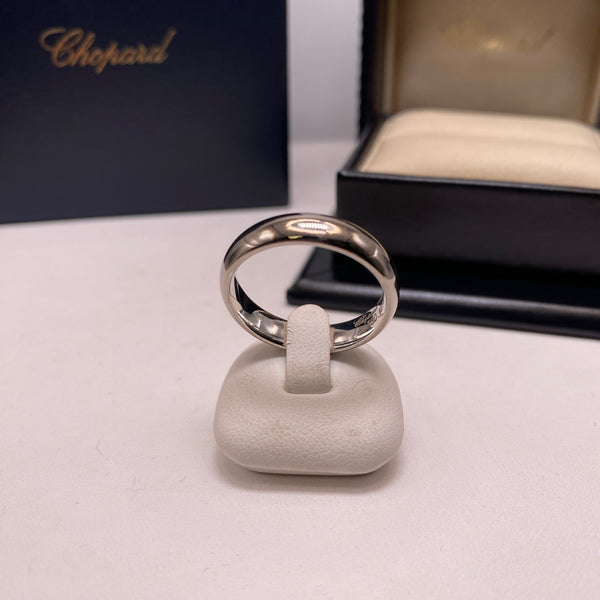 Bague Chopard 18K en Or Gris - Taille 61
