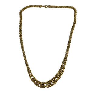 Collier Princesse Or Jaune 18K Maille Royale