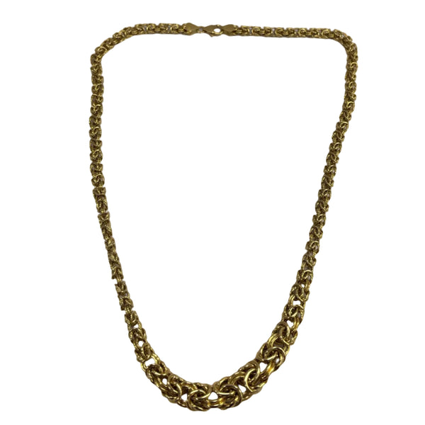 Collier Princesse Or Jaune 18K Maille Royale