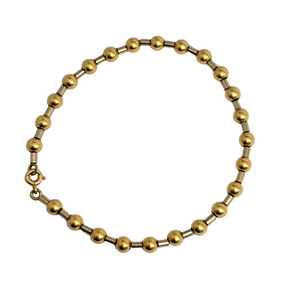 Bracelet Maille Marseillaise en Or Jaune 18 Carats
